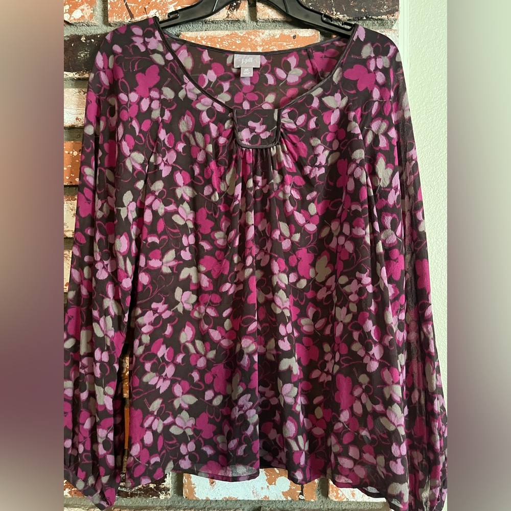 J JILL Long Sleeve Top MP
